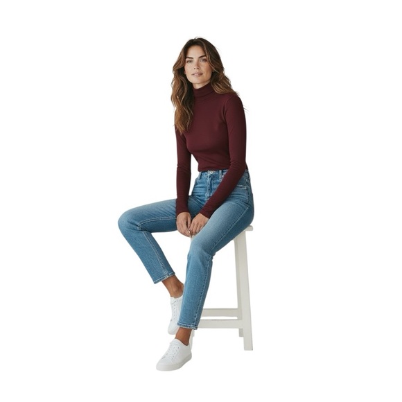 Free People Like I Do Turtleneck Top - Picture 9 of 9